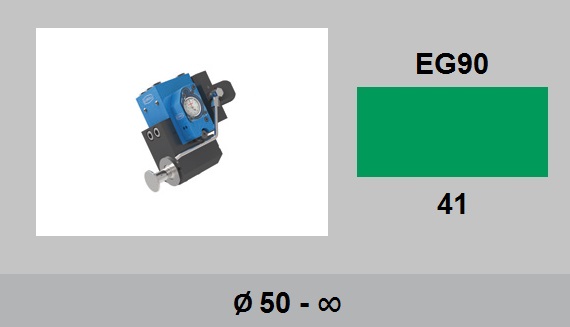 Тип EG90 Обработка наружных цилиндрических и торцевых поверхностей, конусов